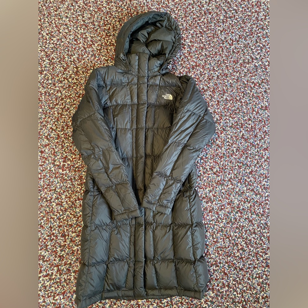 North Face long parka